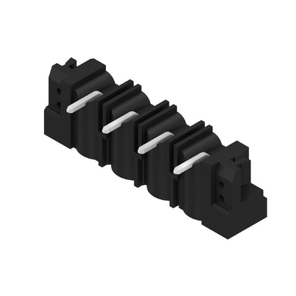 1901440000 - 7.62mm Male Header PCB Connector, Black, 4 Poles, 90° Angle  (Pack of 42)