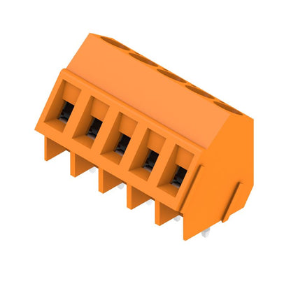 1845400000 - 5mm Pitch 5-Pole PCB Terminal at 135° with Tinned Finish  (Pack of 50)