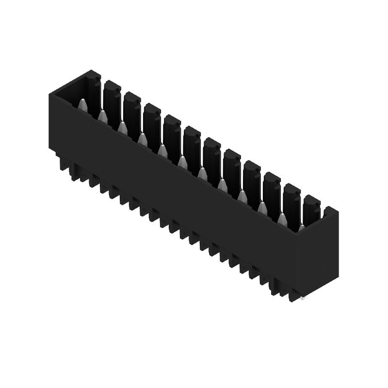 1896520000 - 3.50mm Male PCB Header Connector, 12 Poles, Black  (Pack of 265)