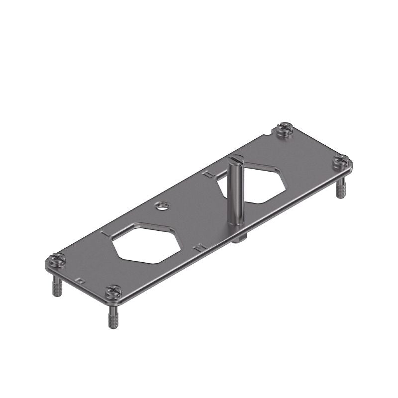1103740000 - Stainless Steel HDC Insert 2 Poles, 46mm Height, RoHS Compliant