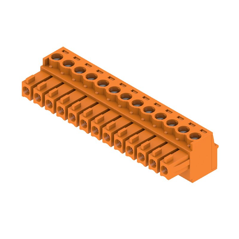 1940840000 - 13-Pole 3.81mm Female Connector, 180° Orientation  (Pack of 50)