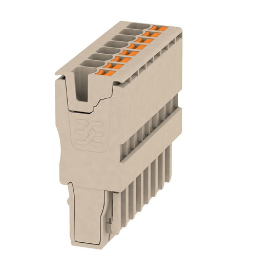 1513730000 - 2.5 mm² Dark Beige Connector, 800 V, 24 A, 8 Poles  (Pack of 20)
