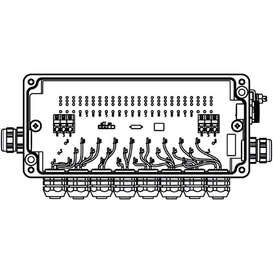 8564310000 - IP66 Passive 8-Way Fieldbus Distributor for Profibus & FF