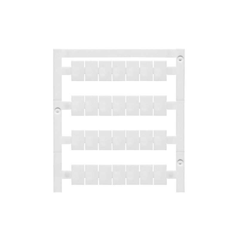 1906000000 - White 12x8mm Terminal Marker by Weidmueller  (Pack of 420)