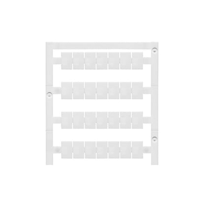1906000000 - White 12x8mm Terminal Marker by Weidmueller  (Pack of 420)