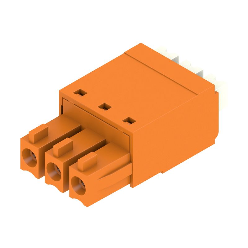 1969100000 - 3-Pole 180° PCB Connector, 3.81mm Pitch, PUSH IN Design  (Pack of 50)
