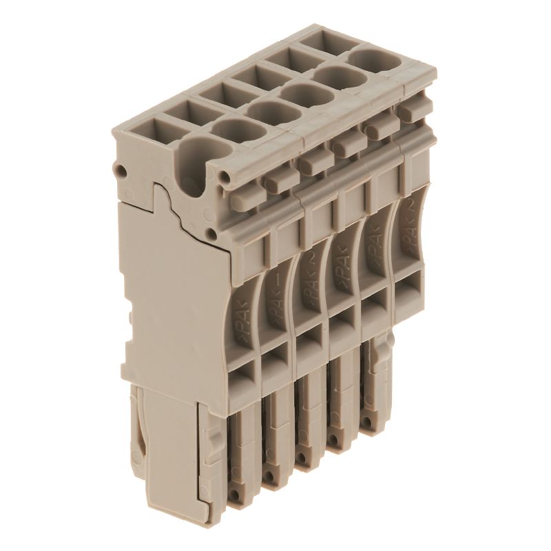 1815520000 - Durable Dark Beige Plug-in Connector for Direct Mounting  (Pack of 25)