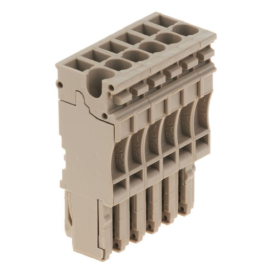 1815520000 - Durable Dark Beige Plug-in Connector for Direct Mounting  (Pack of 25)