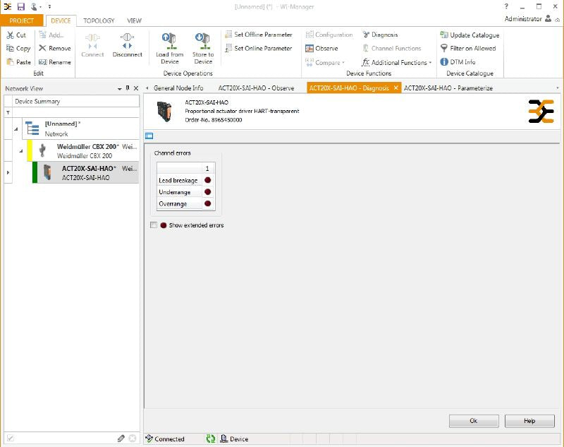 8965450000 - HART-Compliant Signal Isolator for Ex Zone 0 Applications