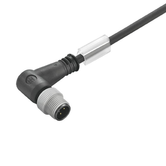 1108690150 - 1.5m M12 Sensor Cable, 5 Pole, 90-Degree Pin