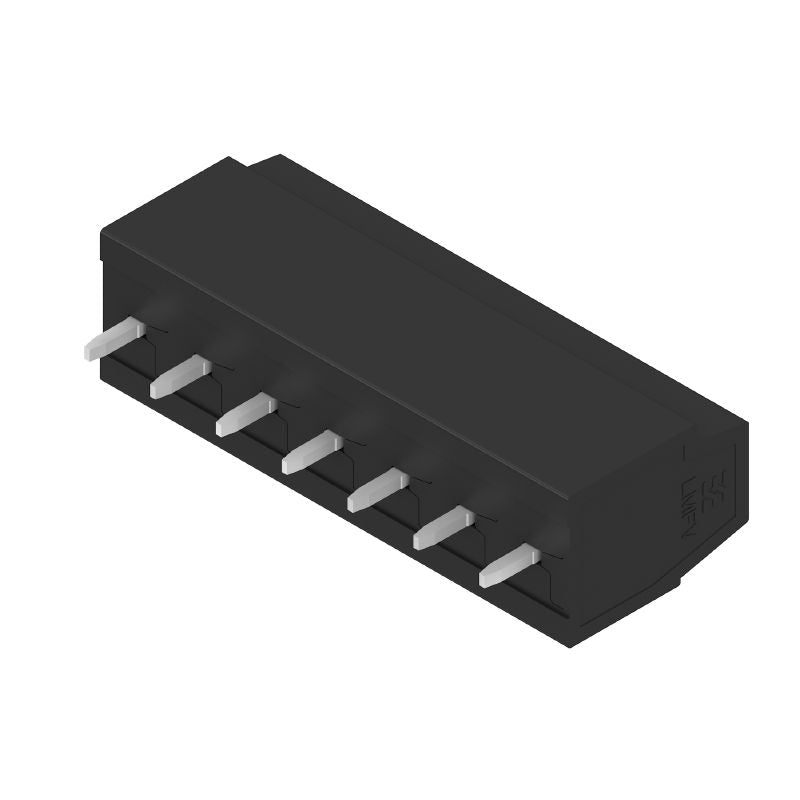 2787390000 - Black 5.00mm PCB Terminal, 7 Poles, 3.5mm Push-In Connection  (Pack of 108)