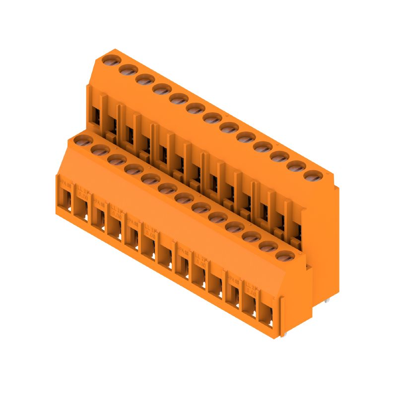 1977360000 - 5mm Pitch 26-Pole Orange PCB Terminal, 90° Orientation  (Pack of 10)