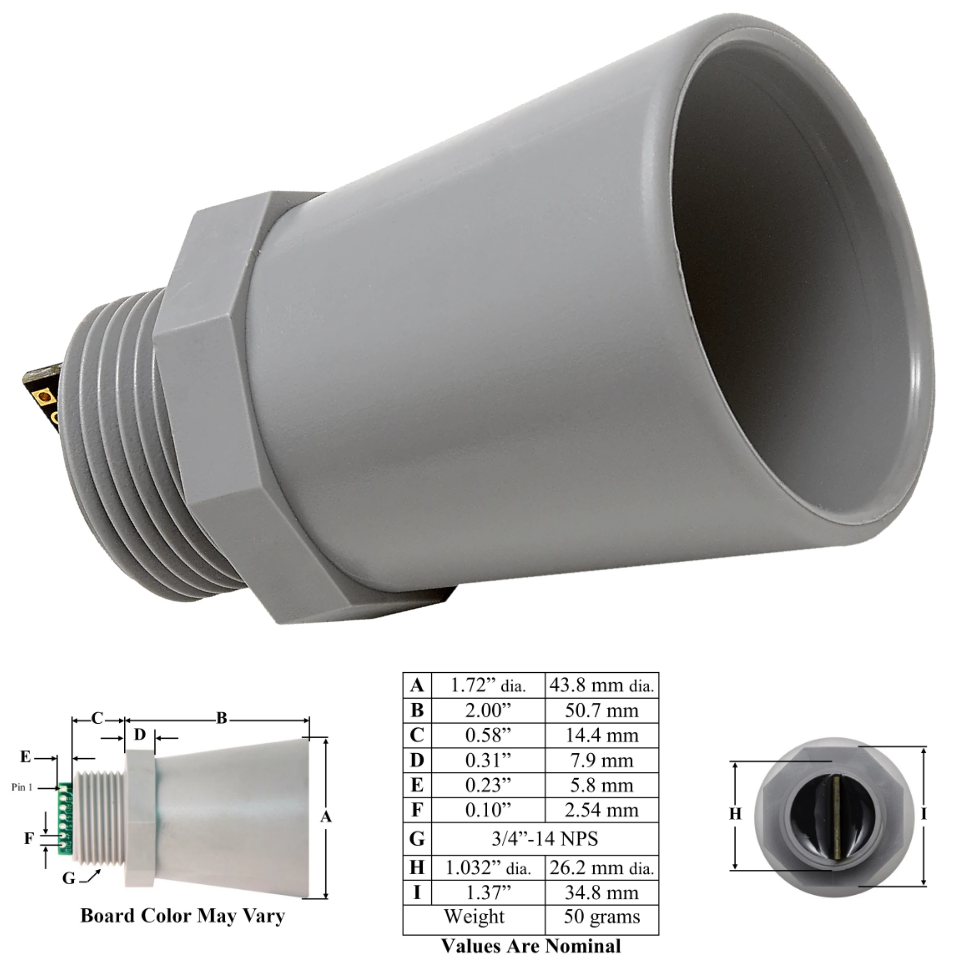 MB7150 XL-MaxSonar-WRMAT