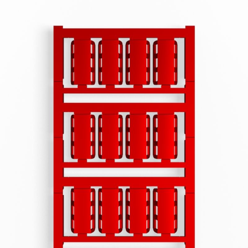 1323470000 - Red Cable Markers 24x13.62mm for 7-40mm Conductors  (Pack of 120)