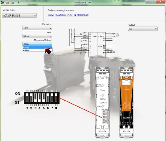 2456820000 - Galvanically Isolated 4-Channel Bridge Measuring Transducer