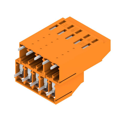 1977270000 - 5mm PCB Terminal, 10 Poles, 90° Angle, 3.2mm Solder Pins  (Pack of 50)