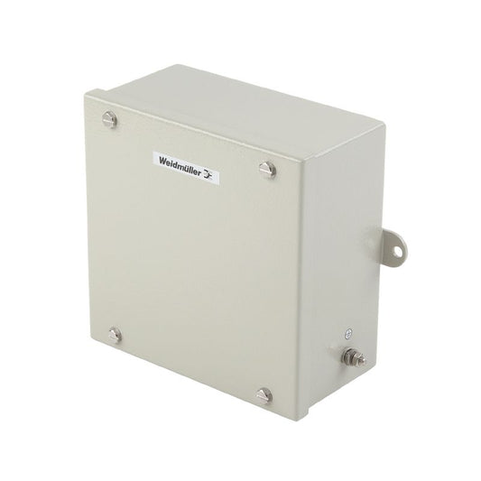 1025020000 - Compact 190mm Steel Terminal Box in Pebble Grey
