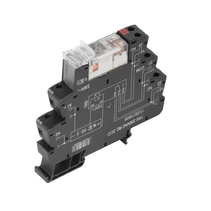 1123570000 - 230VAC Relay Module with 2 Contacts, 8A Capacity  (Pack of 10)