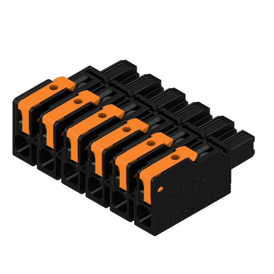8000078332 - 6-Pole PCB Connector, 7.5mm Pitch, Rated 34.6A at 1000V  (Pack of 42)