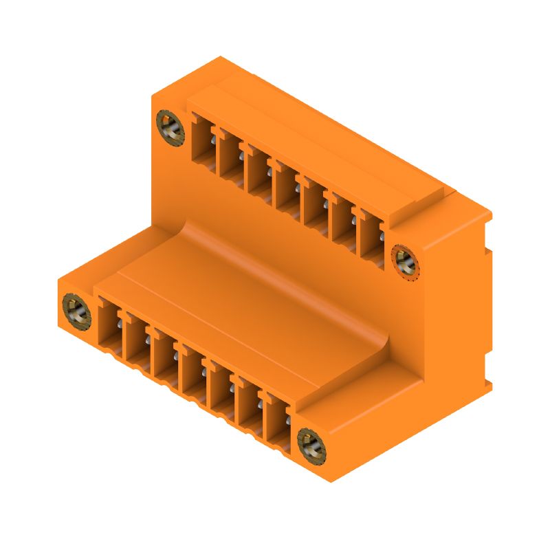 1032630000 - 14-Pole 3.81mm PCB Connector with 90° Elbow and Flange  (Pack of 50)