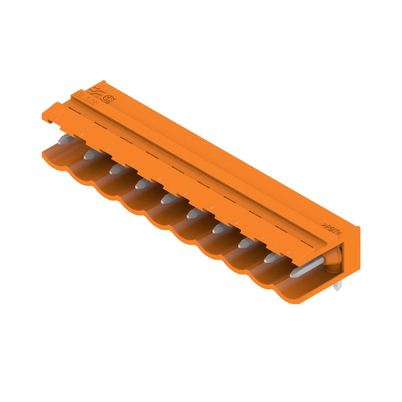 1571210000 - 5.00mm 10-Pole Orange Male Header Connector  (Pack of 50)