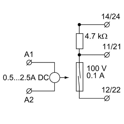 8742610000 - 0.5-2.5A DC Current Monitor with Switching Output  (Pack of 10)