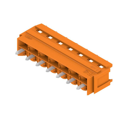1581830000 - 7-Pole 5.00mm PCB Connector with THT Solder, Orange Box  (Pack of 50)