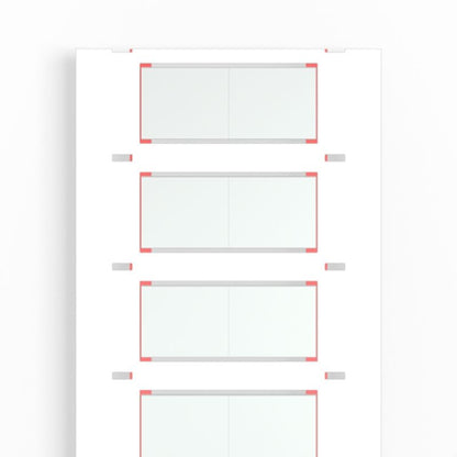 2437710000 - White Polyolefine Cable Markers, 4.2-12.7mm, 25.4 x 20.9mm  (Pack of 1000)
