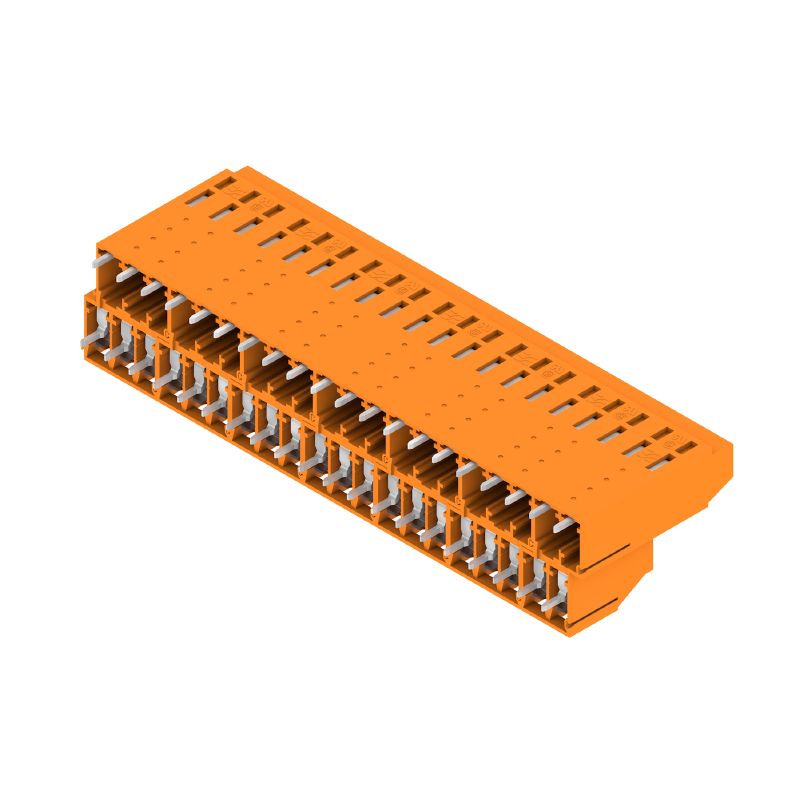 1977430000 - 5.00mm 40-Pole PCB Terminal, 90° Angle, RoHS Compliant  (Pack of 10)