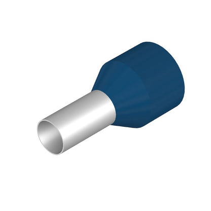 9006870000 - 12mm Blue Wire-End Ferrule for Secure Connections  (Pack of 100)
