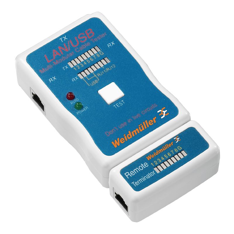 9205400000 - Compact LAN USB Tester for Cable Continuity, 135mm Wide
