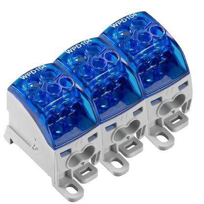 2518340000 - 18 Connection Blue Terminal, 164A and 1000V Rated