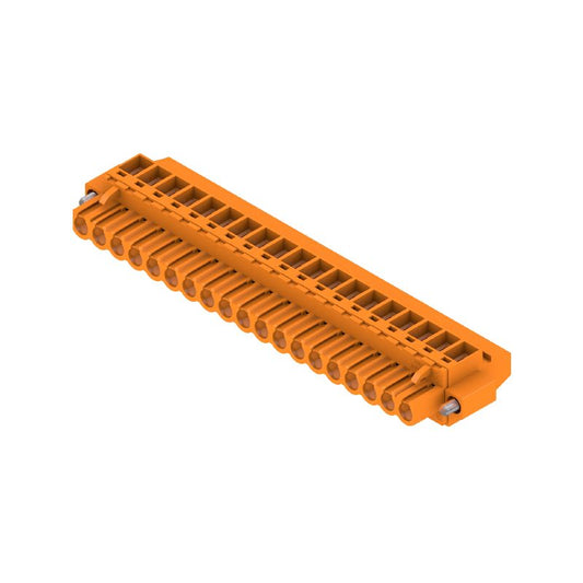 1949970000 - 5.08mm 19-Pole Female PCB Connector with 90° Angle  (Pack of 12)