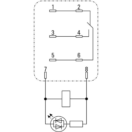2765110000 - 24V DC D-SERIES Relay, 16A with Flat Blade Connections  (Pack of 20)