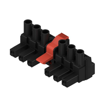 1398910000 - 7.62mm PCB Connector, 6 Poles, Clamping Yoke Design  (Pack of 25)