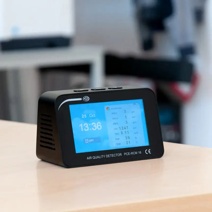 PCE-RCM 16 - 4.3" Air Quality Meter with CO2 and Humidity Monitoring