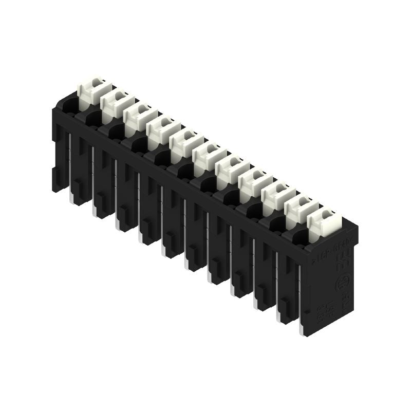1875410000 - Black 3.81mm PCB Terminal for 11-Pole Push-In Connections  (Pack of 175)