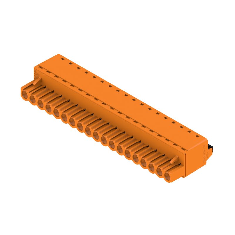 1013870000 - 19-Pole 5.08mm PCB Connector with 180° PUSH IN Design  (Pack of 18)