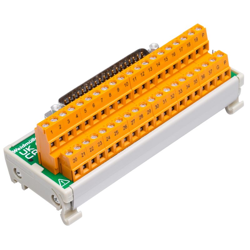 8155620000 - 25-Pole Female Connector, IEC Compliant, 86mm Width