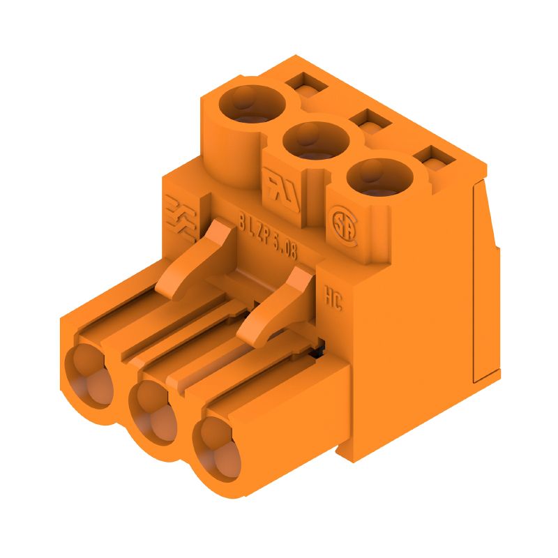 2635730000 - 5.08mm PCB Plug Connector, 3 Poles, 1000V, Box of 120  (Pack of 120)