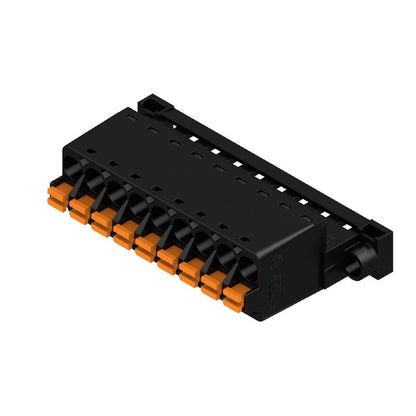 1336240000 - 9-Pole 180-Degree PCB Connector, 3.31mm² Clamping Capacity  (Pack of 30)