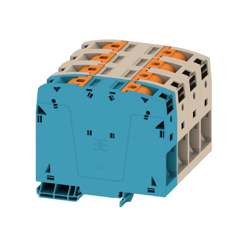 2694120000 - 90mm Feed-Through Terminal, 1000V, 232A, Dark Beige