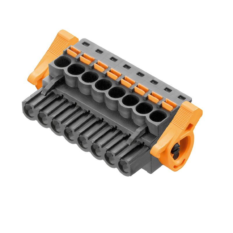 1979850000 - 8-Pole 90° PCB Female Connector with Push-In Clamping  (Pack of 36)