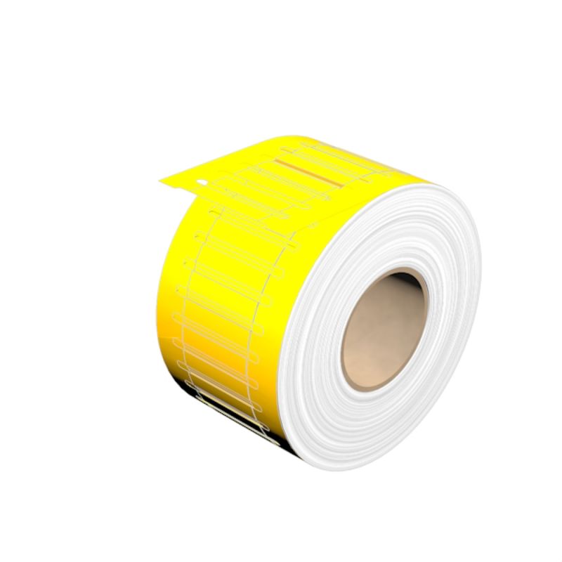 1339580000 - 27x6.3mm Yellow Terminal Markers, 2500 per Reel