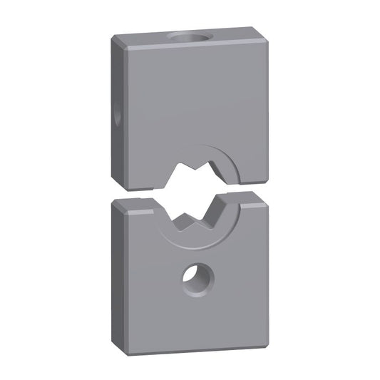 2578060000 - Heavy-Duty 400mm² Crimp Connector for Copper, 7mm Width