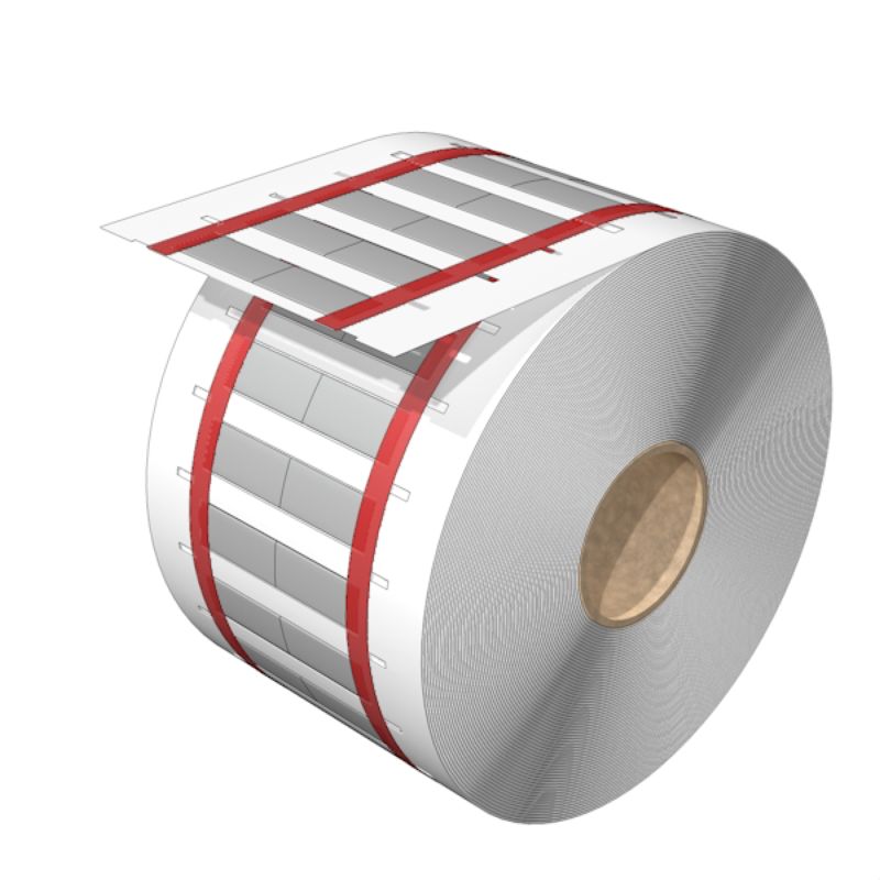 2437650000 - White Cable Marker for 2.1 mm to 6.4 mm Conductor Sizes  (Pack of 1000)