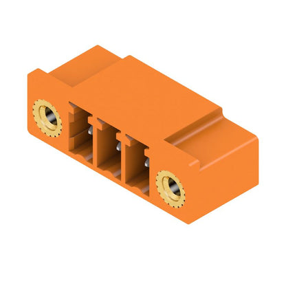 1942460000 - 3-Pole 3.81mm Male PCB Connector with Flange, 90° Angle  (Pack of 78)