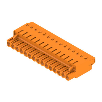 1500860000 - 5.08mm PCB Plug-In Connector, 15 Poles, 180° Angle  (Pack of 24)