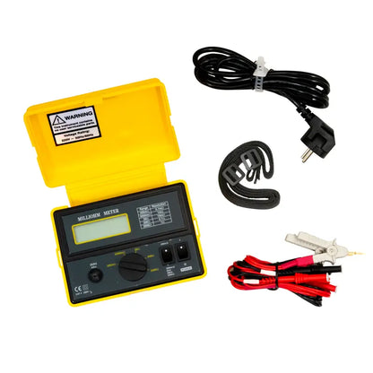 PCE-MO 2001 - Water-Resistant Milliohmmeter with Large LCD Display