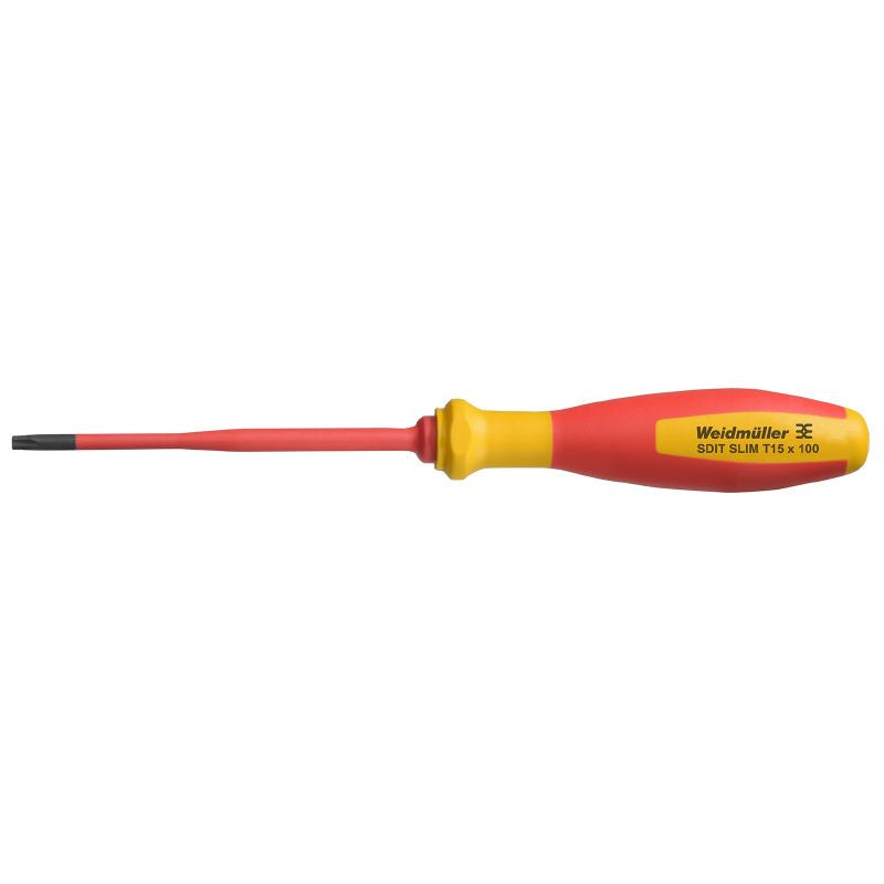 2749710000 - VDE Insulated T15 Torx Screwdriver, 100mm Length